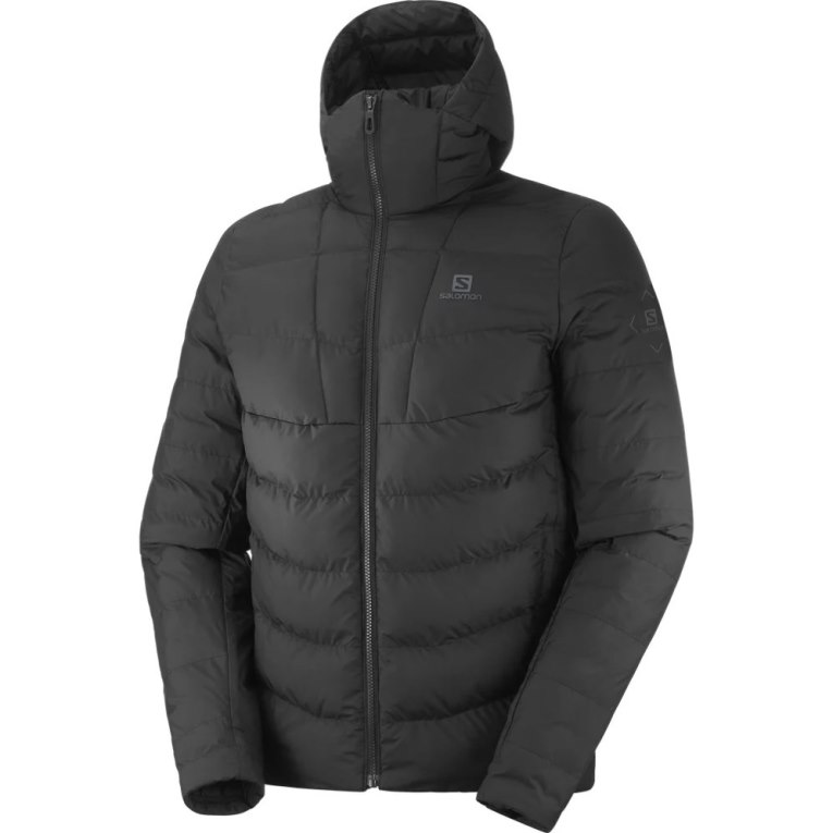 Salomon Essential Xwarm Men's Insulated Jackets Black | CA 19I84